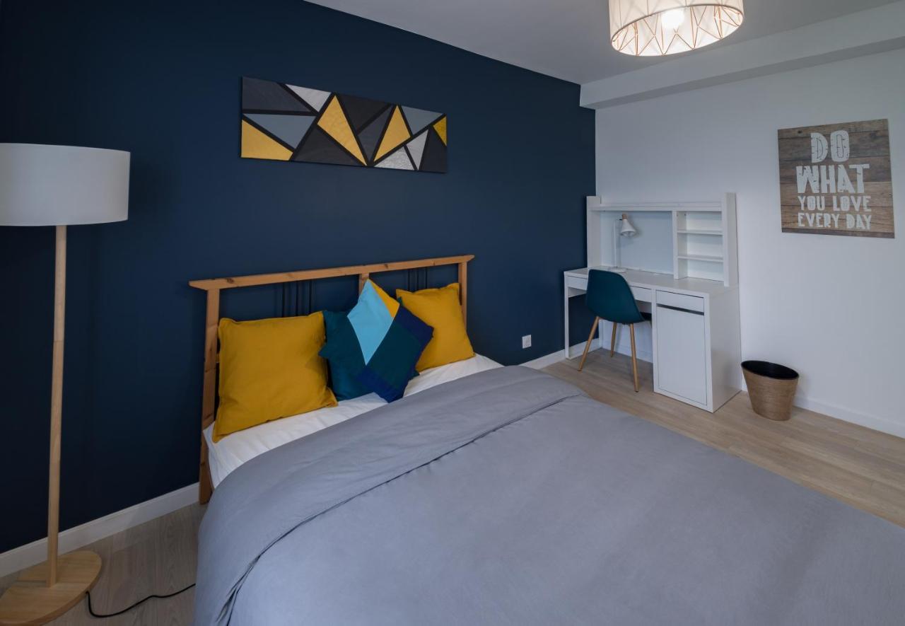 Appartement 3 Chambres - Parking - Wifi - Buanderie - Jardin Brest Buitenkant foto